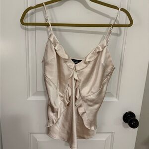 Lulus Satin Tank Top